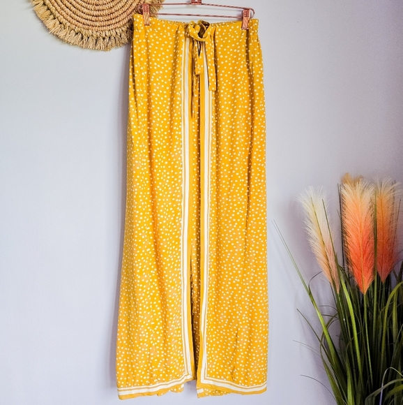 CLEOBELLA, New, Revolve Laura Marigold Tie Waist Wide Leg Pants, Size Small - Picture 11 of 11